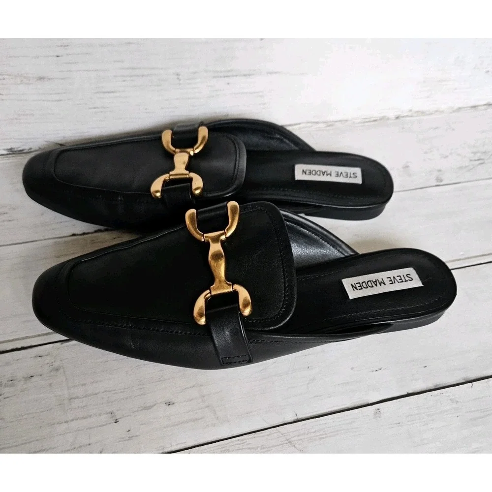 Steve Madden Fortunate Bit Mules Size 9.5 - Picture 3 of 9